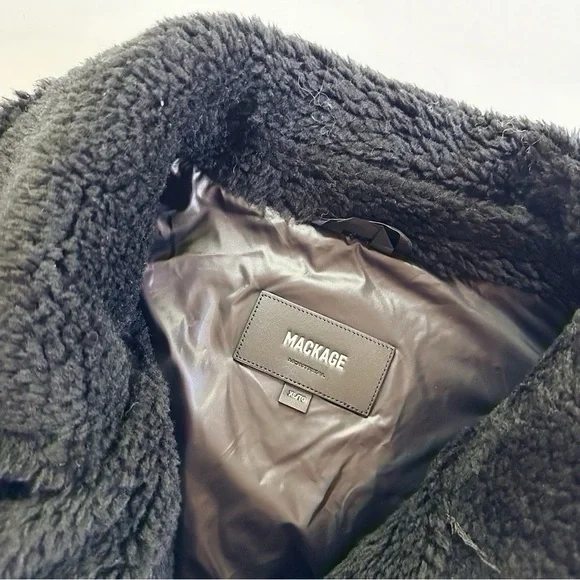 Mackage Rune Moto Sherpa Down Puffer Jacket
